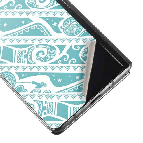 Disney Princess Moana Pattern Galaxy Z Fold2 5G Skin