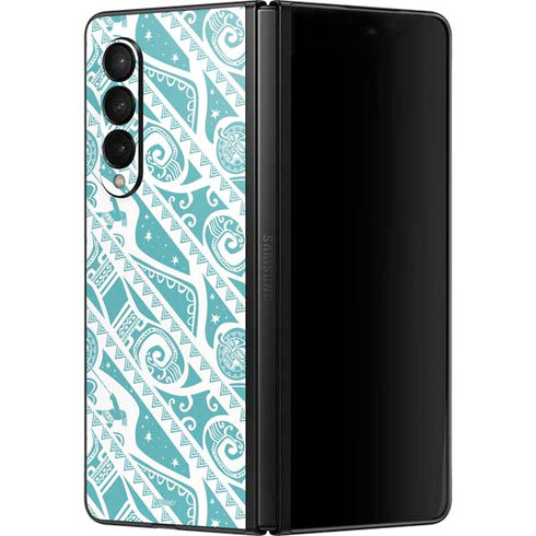 Disney Princess Moana Pattern Galaxy Z Fold3 5G Skin