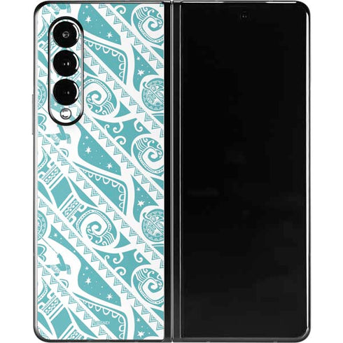 Disney Princess Moana Pattern Galaxy Z Fold3 5G Skin