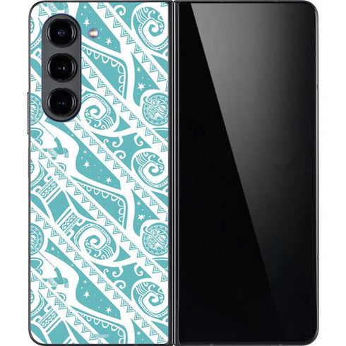 Disney Princess Moana Pattern Galaxy Z Fold5 5G Skin