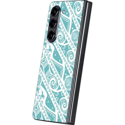Disney Princess Moana Pattern Galaxy Z Fold5 5G Skin