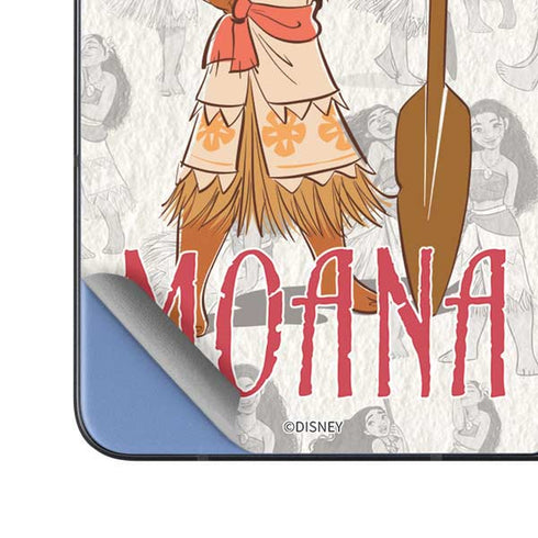Disney Princess Moana Pattern Galaxy Z Fold5 5G Skin