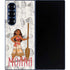 Disney Princess Moana Pattern Galaxy Z Fold6 Skin