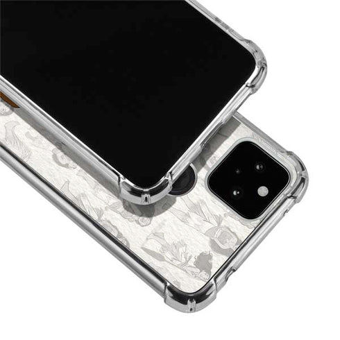 Disney Princess Moana Pattern Google Pixel 5 Clear Case