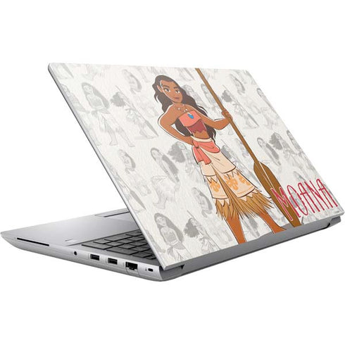 Disney Princess Moana Pattern HP ZBook Fury 16 G10 Skin