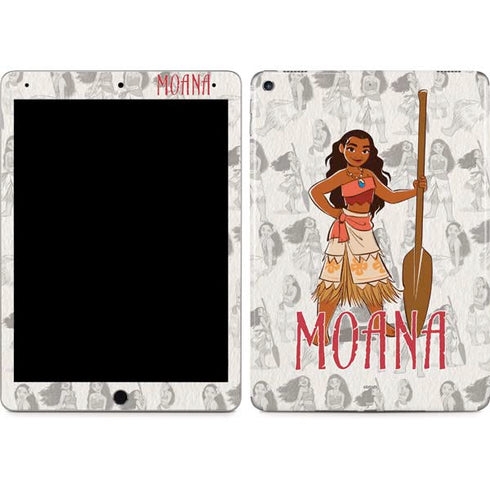 Disney Princess Moana Pattern iPad Skins