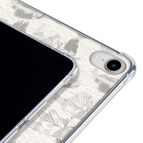 Disney Princess Moana Pattern iPad 11th Gen (2025) Clear Case