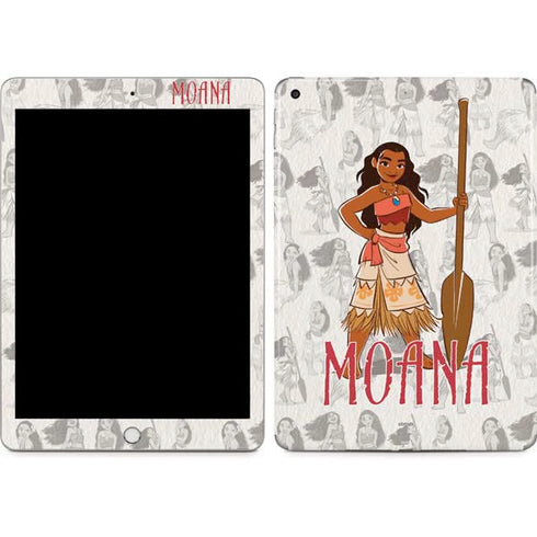 Disney Princess Moana Pattern Apple iPad Skin