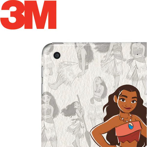 Disney Princess Moana Pattern Apple iPad Skin