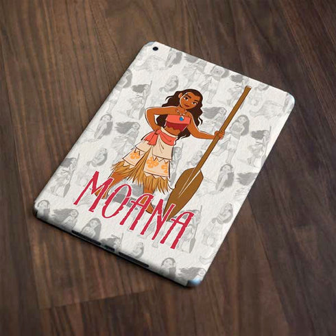 Disney Princess Moana Pattern Apple iPad Skin