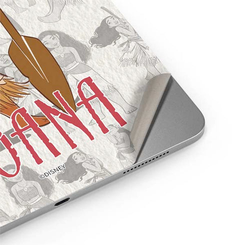 Disney Princess Moana Pattern Apple iPad Air Skin