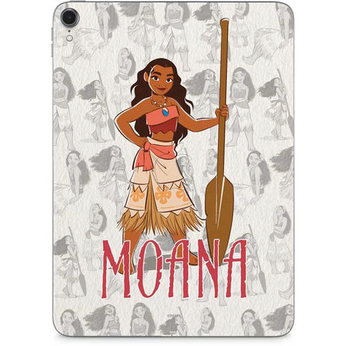 Disney Princess Moana Pattern Apple iPad Pro Skin