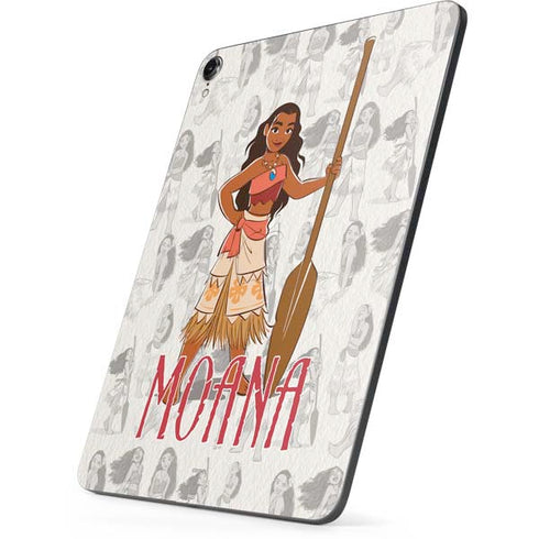Disney Princess Moana Pattern Apple iPad Pro Skin