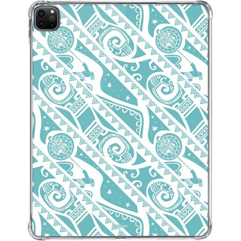 Disney Princess Moana Pattern iPad Pro 11in (2024) Clear Case