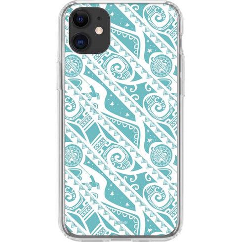 Disney Princess Moana Pattern iPhone 11 Clear Case