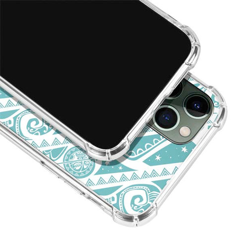 Disney Princess Moana Pattern iPhone 11 Pro Max Clear Case