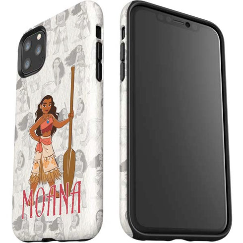 Disney Princess Moana Pattern iPhone 11 Pro Max Impact Case