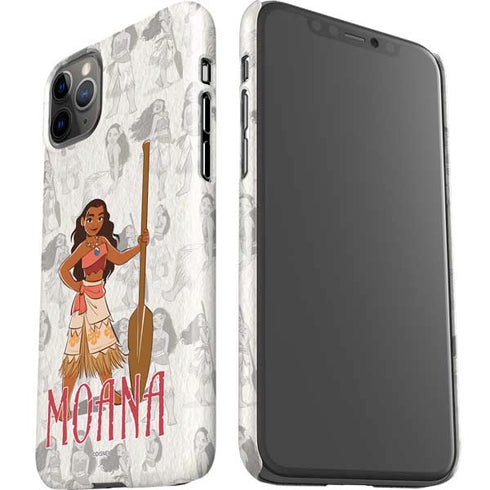 Disney Princess Moana Pattern iPhone 11 Pro Max Lite Case
