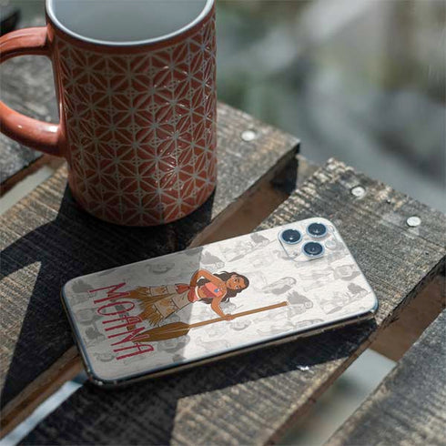 Disney Princess Moana Pattern iPhone 11 Pro Max Skin
