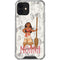 Disney Princess Moana Pattern iPhone 12 Clear Case