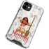 Disney Princess Moana Pattern iPhone 12 Clear Case