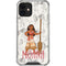Disney Princess Moana Pattern iPhone 12 Mini Clear Case