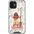 Disney Princess Moana Pattern iPhone 12 Mini Clear Case