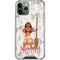 Disney Princess Moana Pattern iPhone 12 Pro Max Clear Case