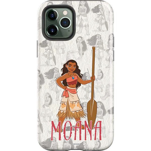 Disney Princess Moana Pattern iPhone 12 Pro Max Impact Case