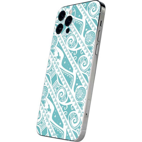Disney Princess Moana Pattern iPhone 12 Pro Skin