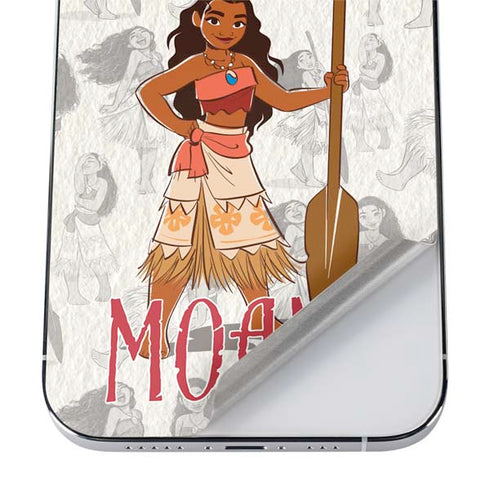 Disney Princess Moana Pattern iPhone 12 Pro Skin