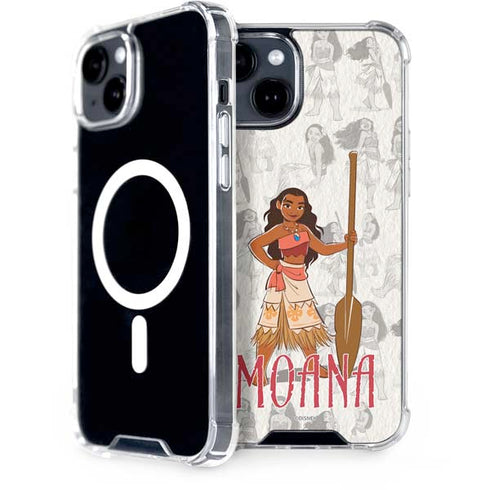 Disney Princess Moana Pattern iPhone 13 MagSafe Case
