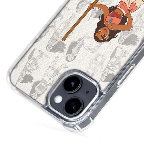 Disney Princess Moana Pattern iPhone 13 MagSafe Case