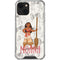 Disney Princess Moana Pattern iPhone 13 Mini Clear Case