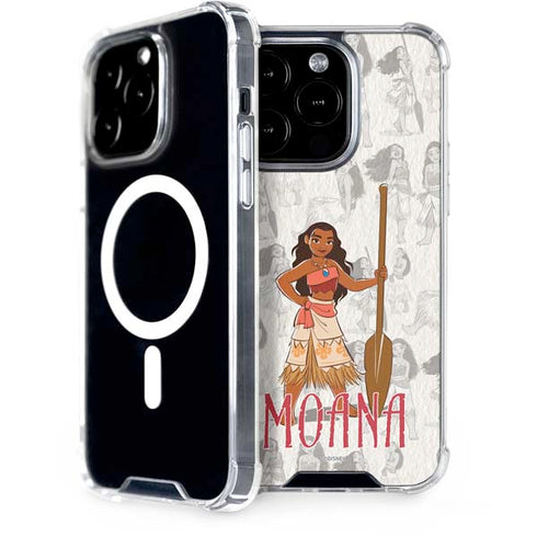 Disney Princess Moana Pattern iPhone 13 Pro MagSafe Case