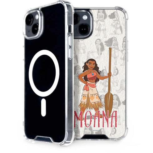 Disney Princess Moana Pattern iPhone 14 MagSafe Case