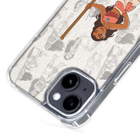 Disney Princess Moana Pattern iPhone 14 MagSafe Case