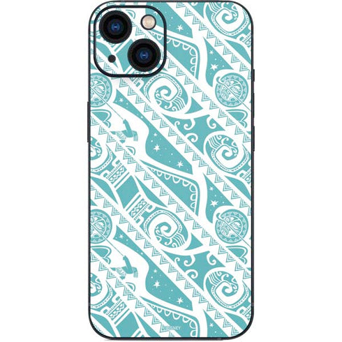 Disney Princess Moana Pattern iPhone Skins
