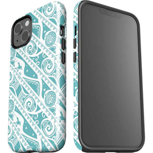 Disney Princess Moana Pattern iPhone 15 Impact Case