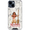 Disney Princess Moana Pattern iPhone 15 Plus Clear Case