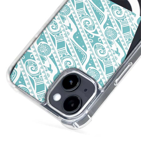Disney Princess Moana Pattern iPhone 15 Plus MagSafe Case