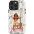 Disney Princess Moana Pattern iPhone 15 Pro Impact Case