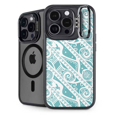 Disney Princess Moana Pattern iPhone 15 Pro Kickstand Case