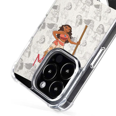 Disney Princess Moana Pattern iPhone 15 Pro Max MagSafe Case