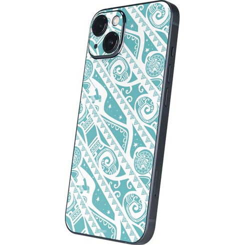 Disney Princess Moana Pattern iPhone 15 Skin