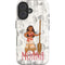 Disney Princess Moana Pattern iPhone 16 Impact Case