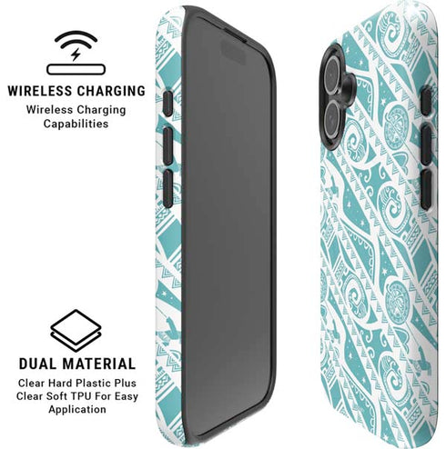 Disney Princess Moana Pattern iPhone 16 Magsafe Impact Case
