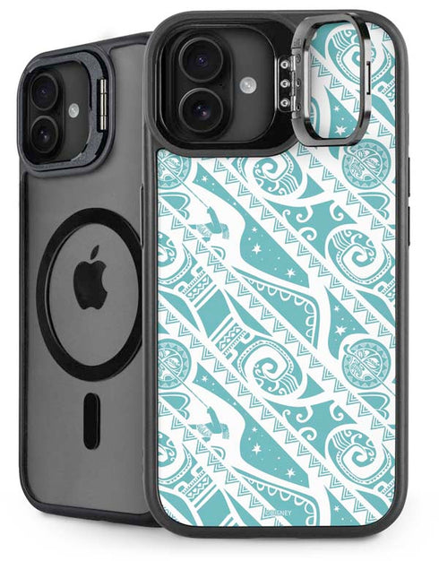 Disney Princess Moana Pattern iPhone 16 Plus Kickstand Case