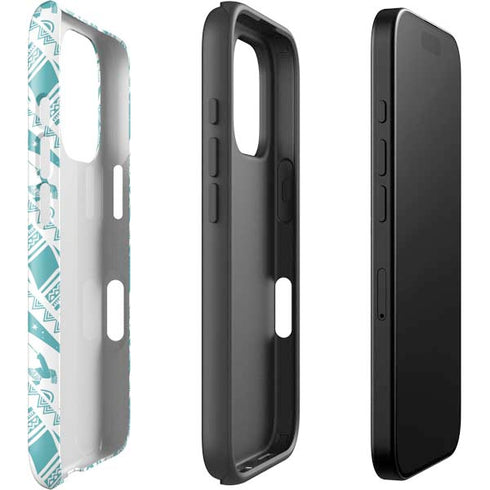 Disney Princess Moana Pattern iPhone 16 Pro Impact Case