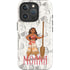 Disney Princess Moana Pattern iPhone 16 Pro Impact Case